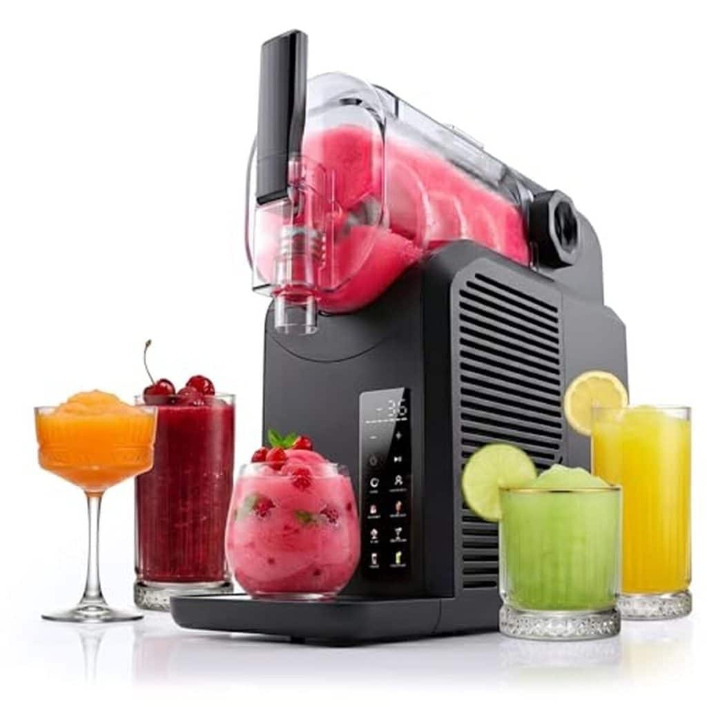 Test de la machine à granita Seeger SuperSlush SLFR1BK : polyvalence et fraîcheur