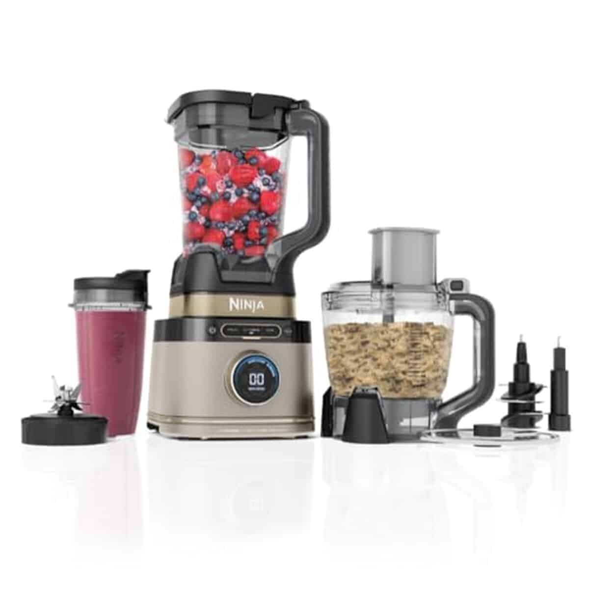 Test du Ninja Detect Power Blender Processor Pro 3-en-1 1200W couleur pierre : notre avis complet
