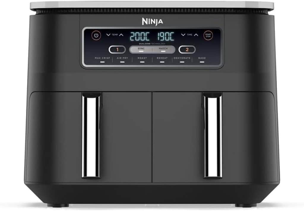 Test du Ninja Foodi Dual Zone Airfryer : performance et praticité