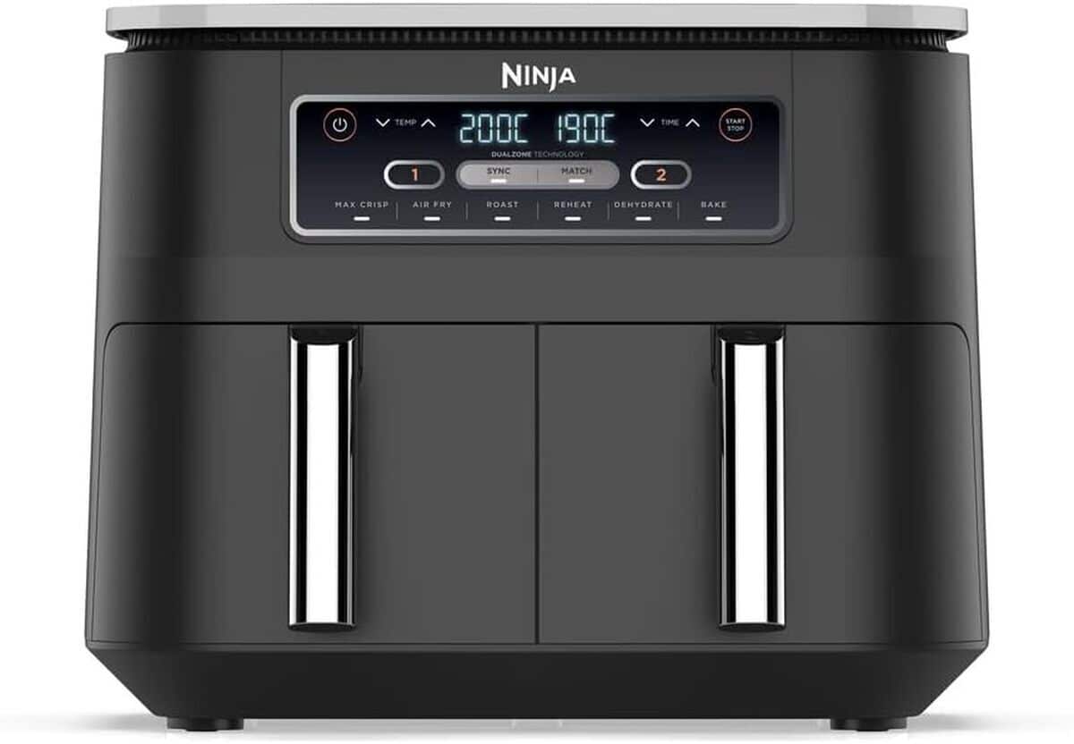 Test du Ninja Foodi Dual Zone Airfryer : performance et praticité