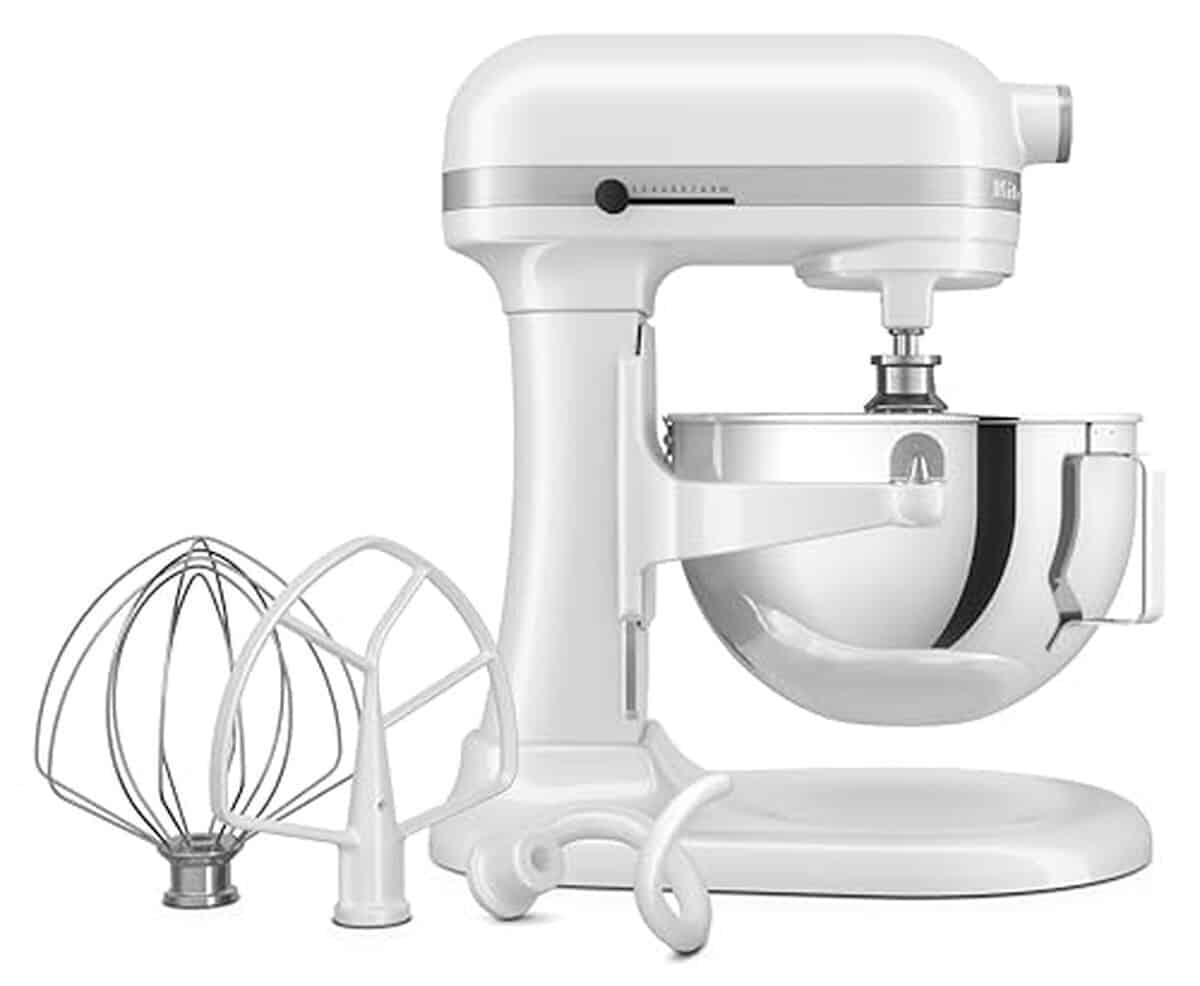 Test du robot pâtissier KitchenAid Heavy Duty 5, 2L blanc
