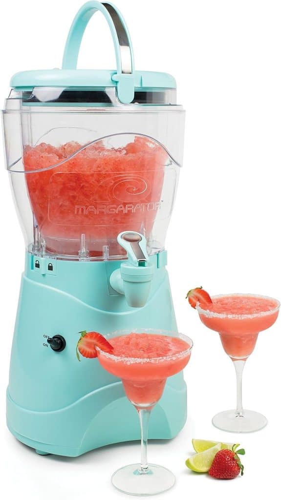 Test machine à boissons gelées Nostalgia : margaritera de 3, 7 L efficient et facile à nettoyer