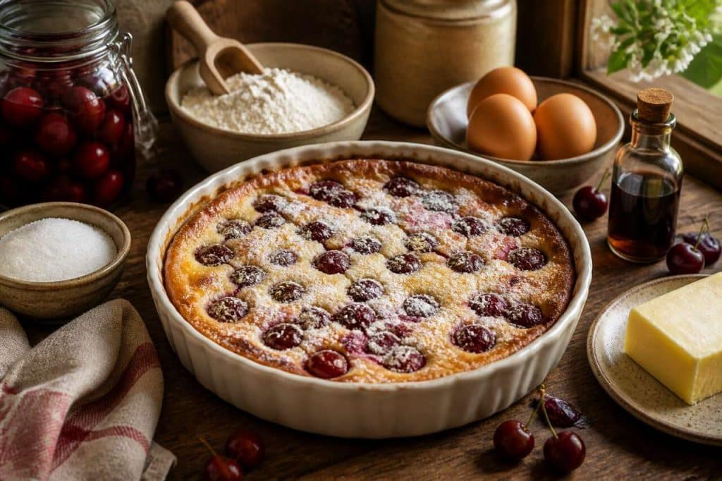 Clafoutis aux cerises : recette classique et facile