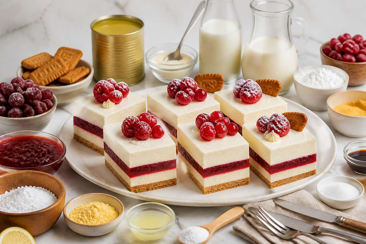 Recette d'entremets vanille et fruits rouges