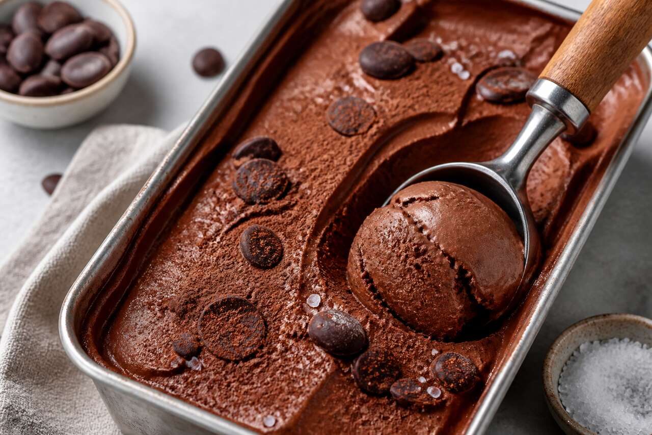 Recette de sorbet au chocolat maison