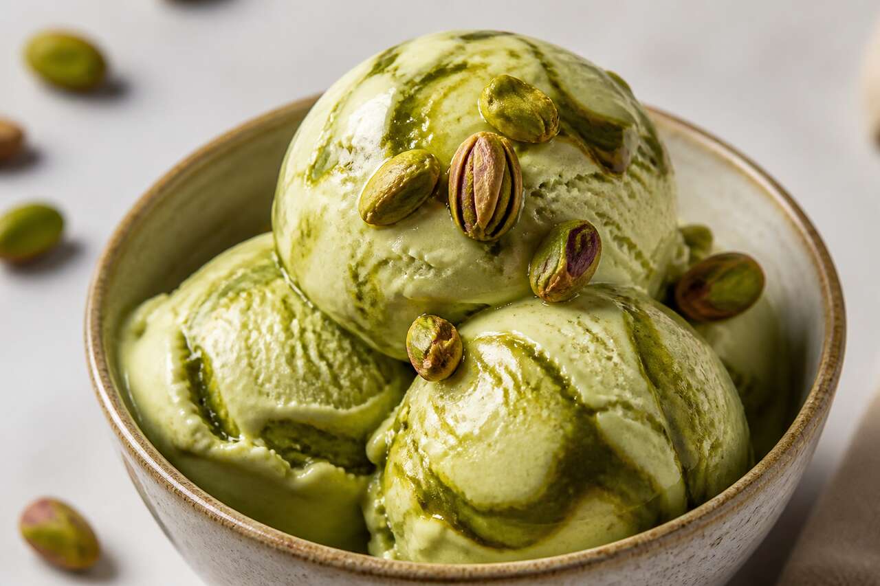 Recette de glace à la pistache maison