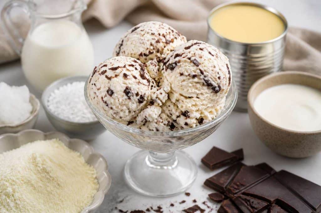 Recette de glace stracciatella maison