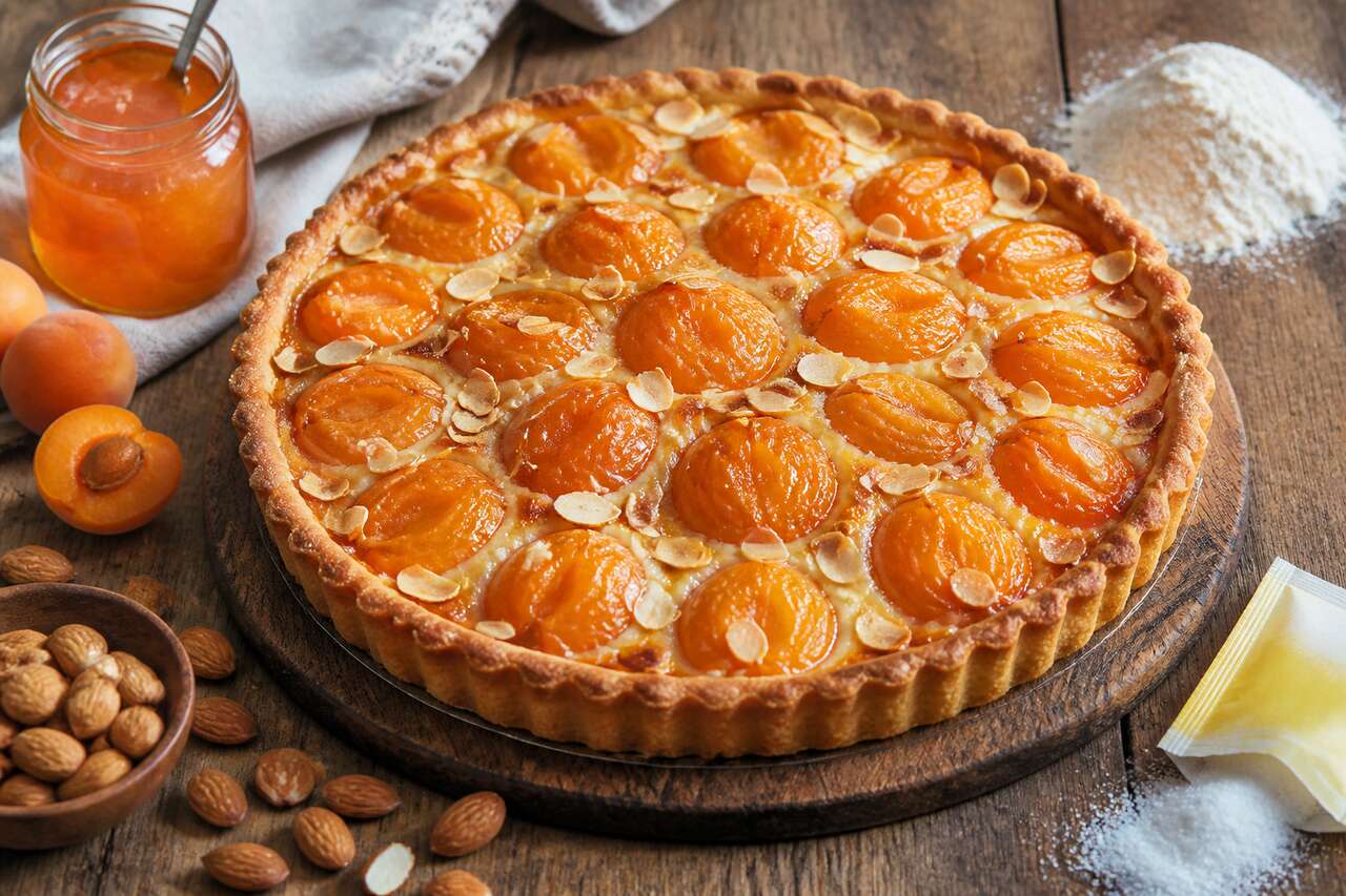 Recette de tarte aux abricots moelleuse