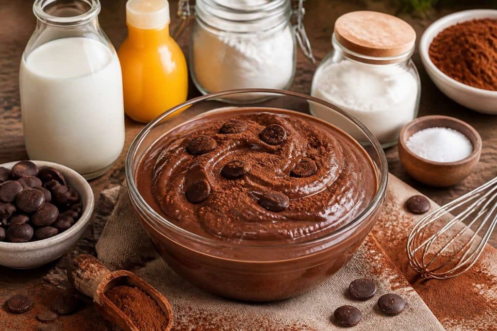 Crème pâtissière au chocolat : recette facile et rapide