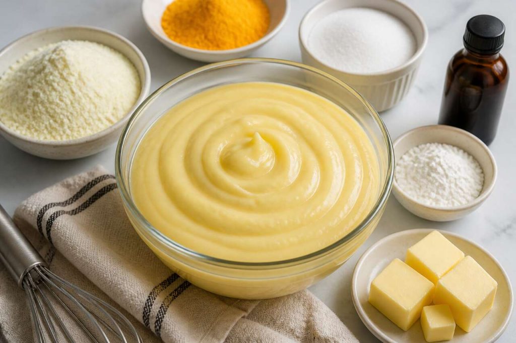 Recette de la crème pâtissière maison