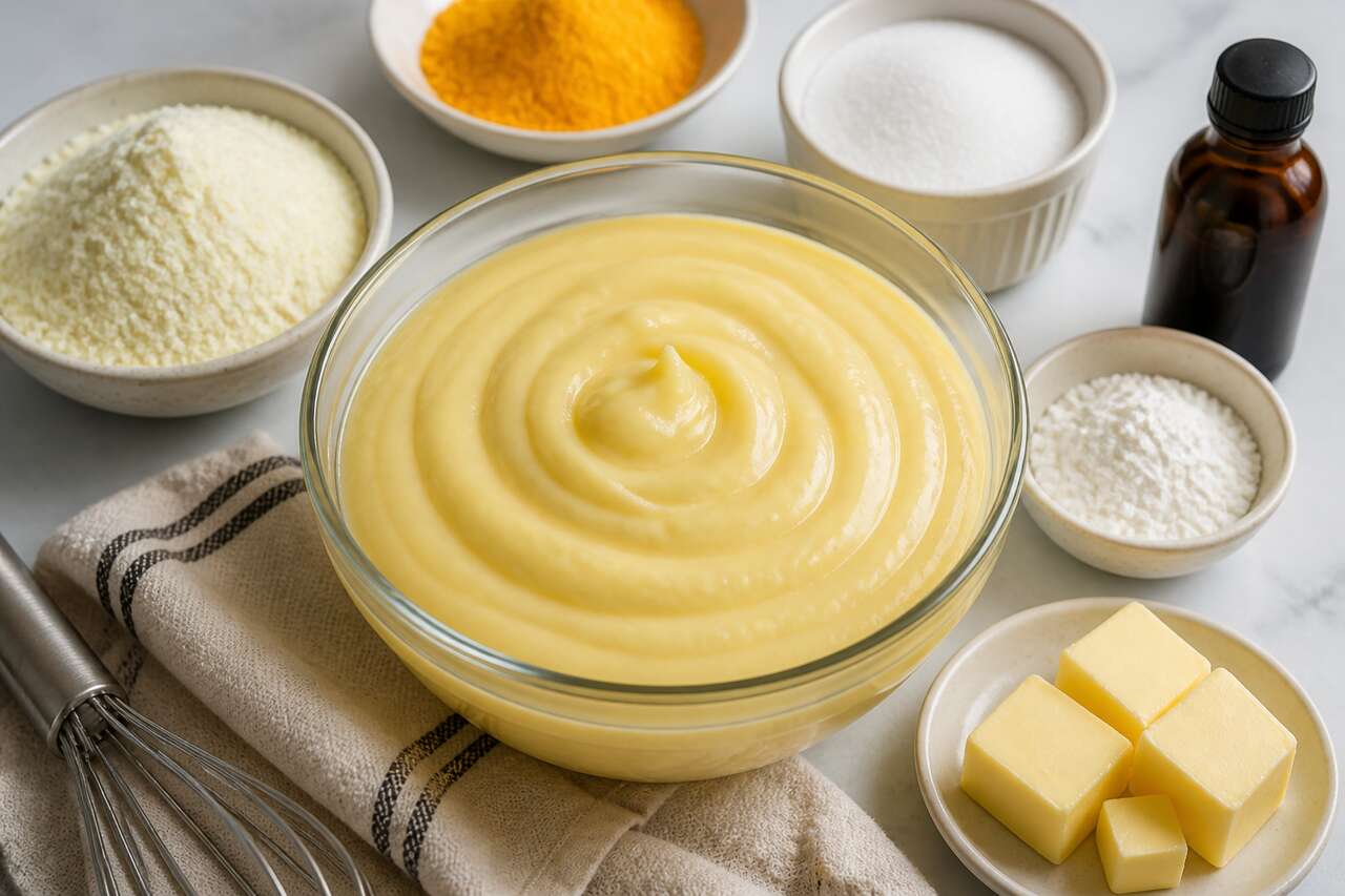 Recette de la crème pâtissière maison