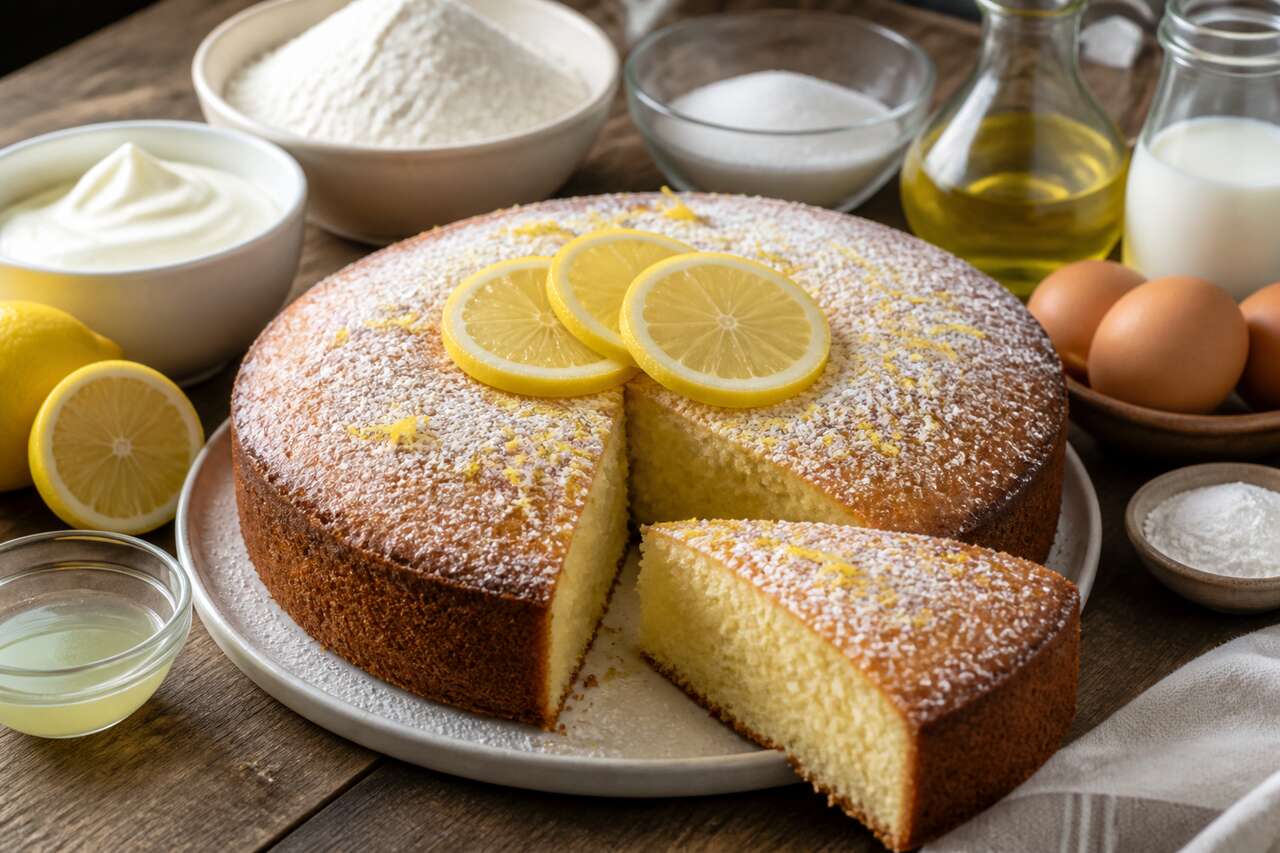Recette gâteau au yaourt et citron : le dessert facile et moelleux