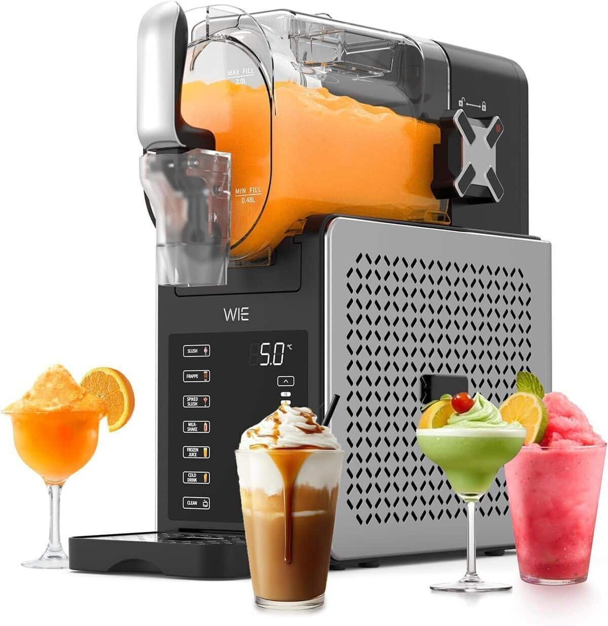 Test : slush machine WIE 2, 6L avec 6 programmes