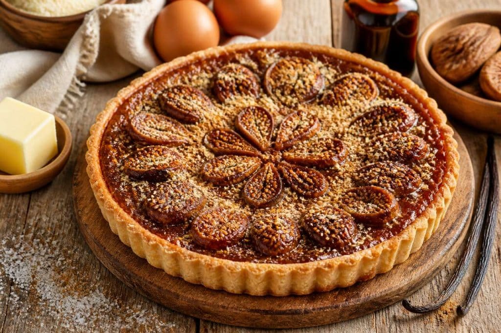 Recette de tarte aux figues