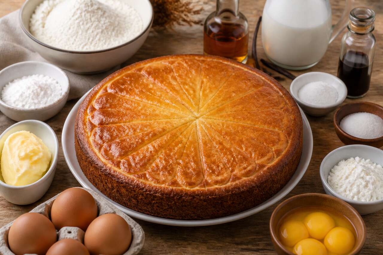 Recette du gâteau basque traditionnel