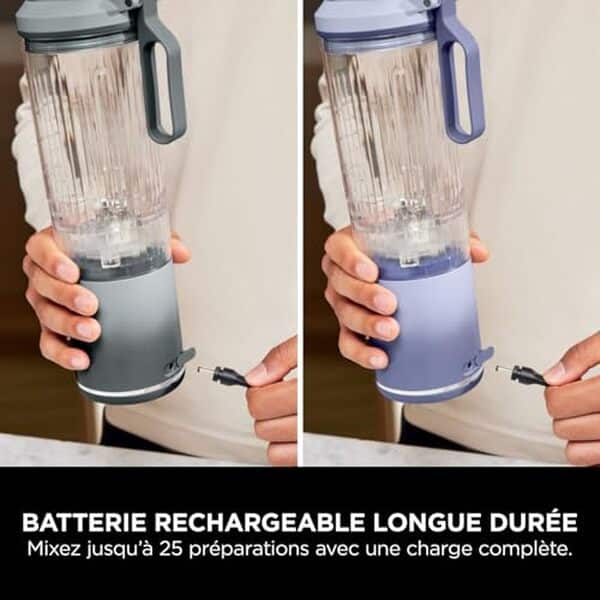 Découvrez notre test complet du Ninja Blast Max, ce duo blender portable de 570 ml avec batterie rechargeable. Performance, autonomie et praticité : tous les détails. 