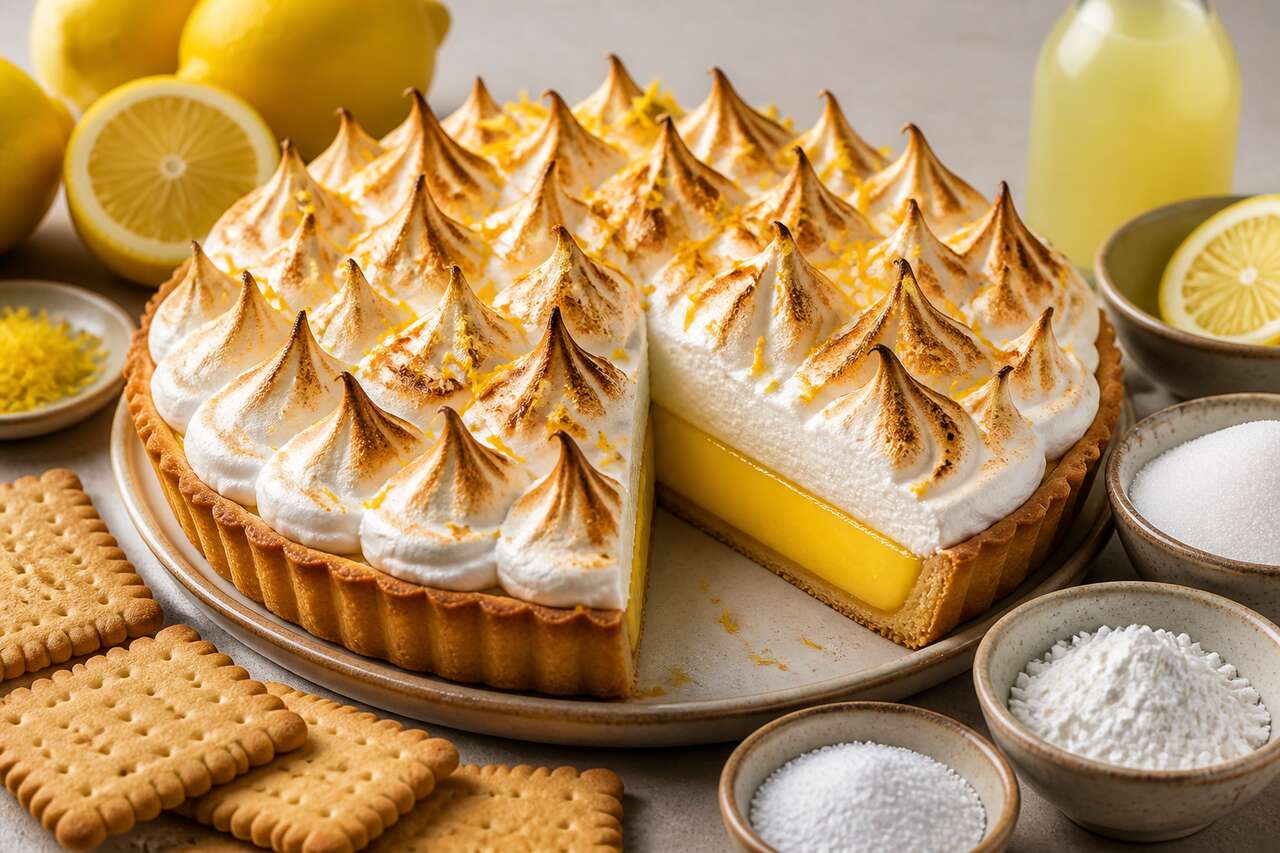 La meilleure recette de tarte au citron meringuée