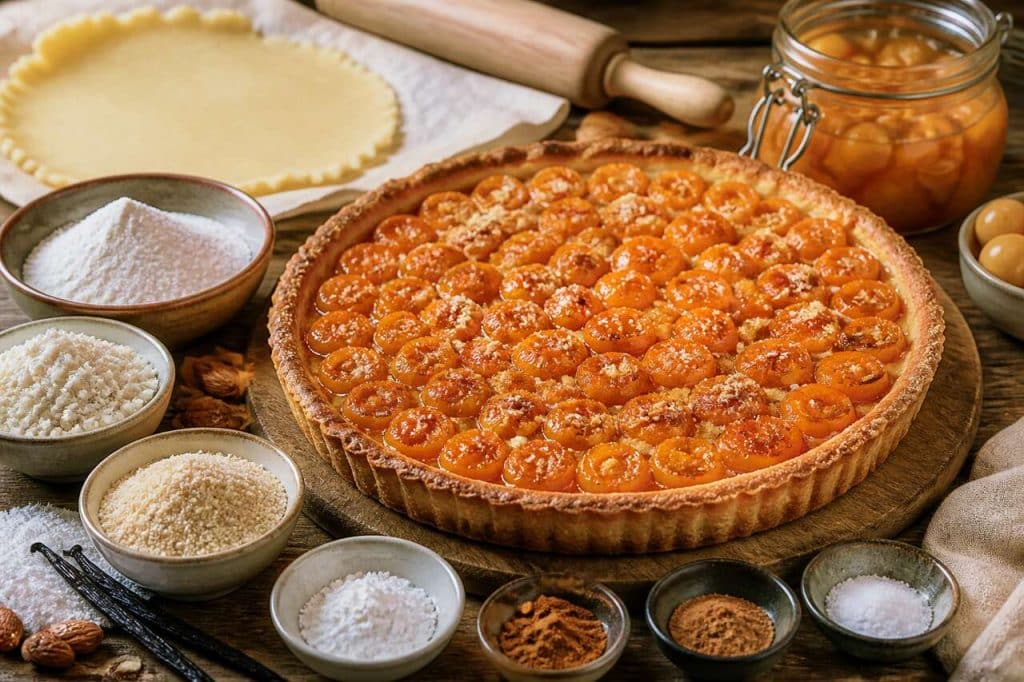 Recette de tarte rustique aux mirabelles