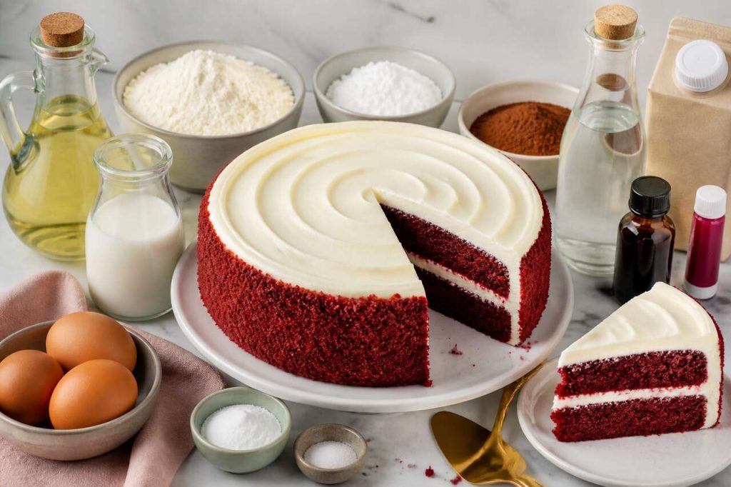 Recette simple et rapide pour un gâteau red velvet parfait