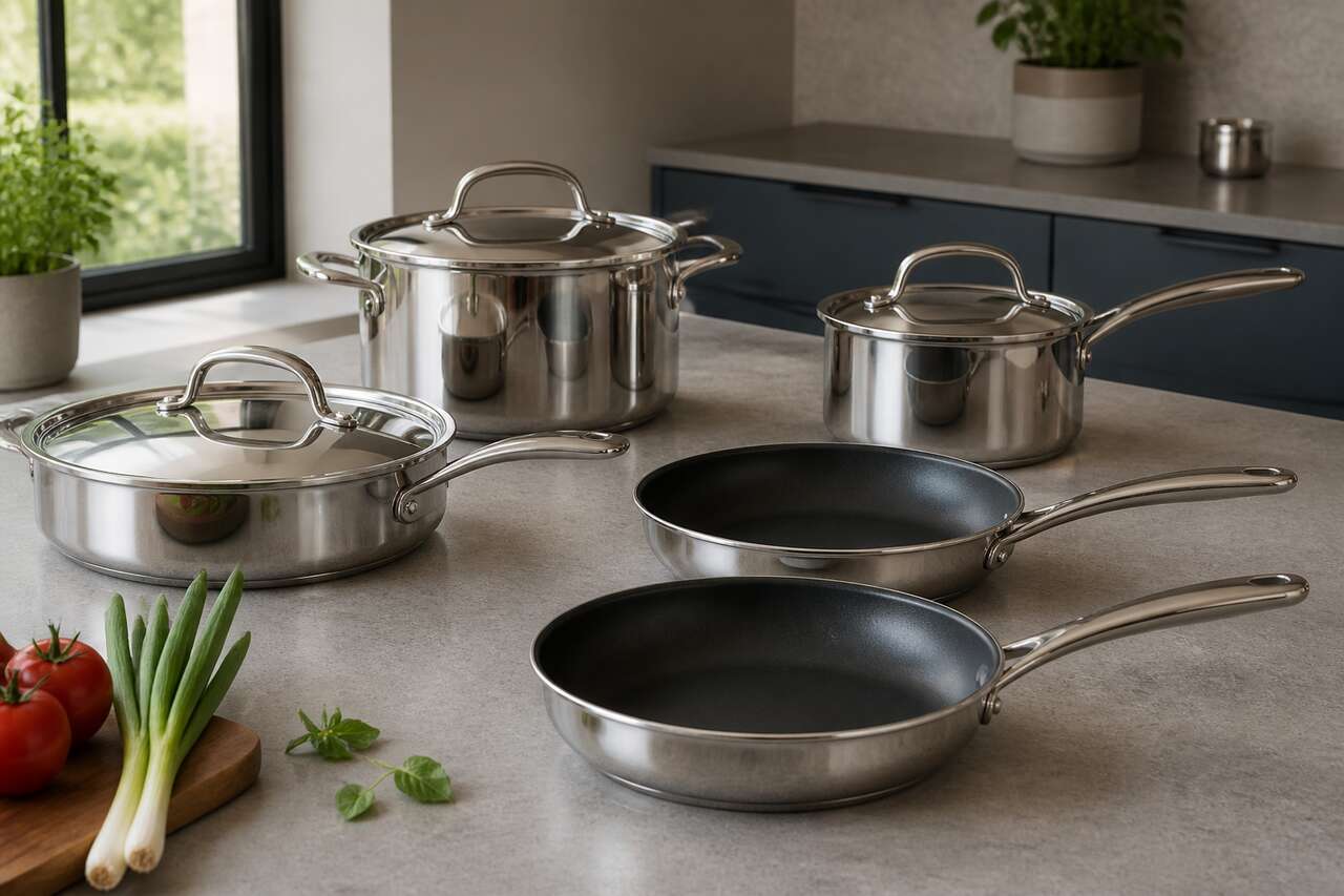 Inox, multicouche, antiadhésif: quels matériaux et quel revêtement sont les plus sains Inox, multicouche, antiadhésif: quels matériaux et quel revêtement sont les plus sains