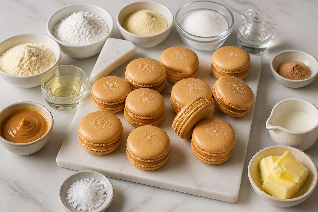 Recette des macarons au caramel beurre salé