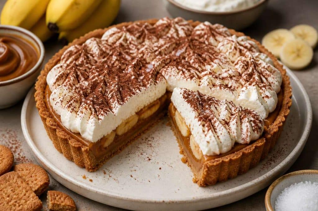 Recette de tarte banoffee onctueuse
