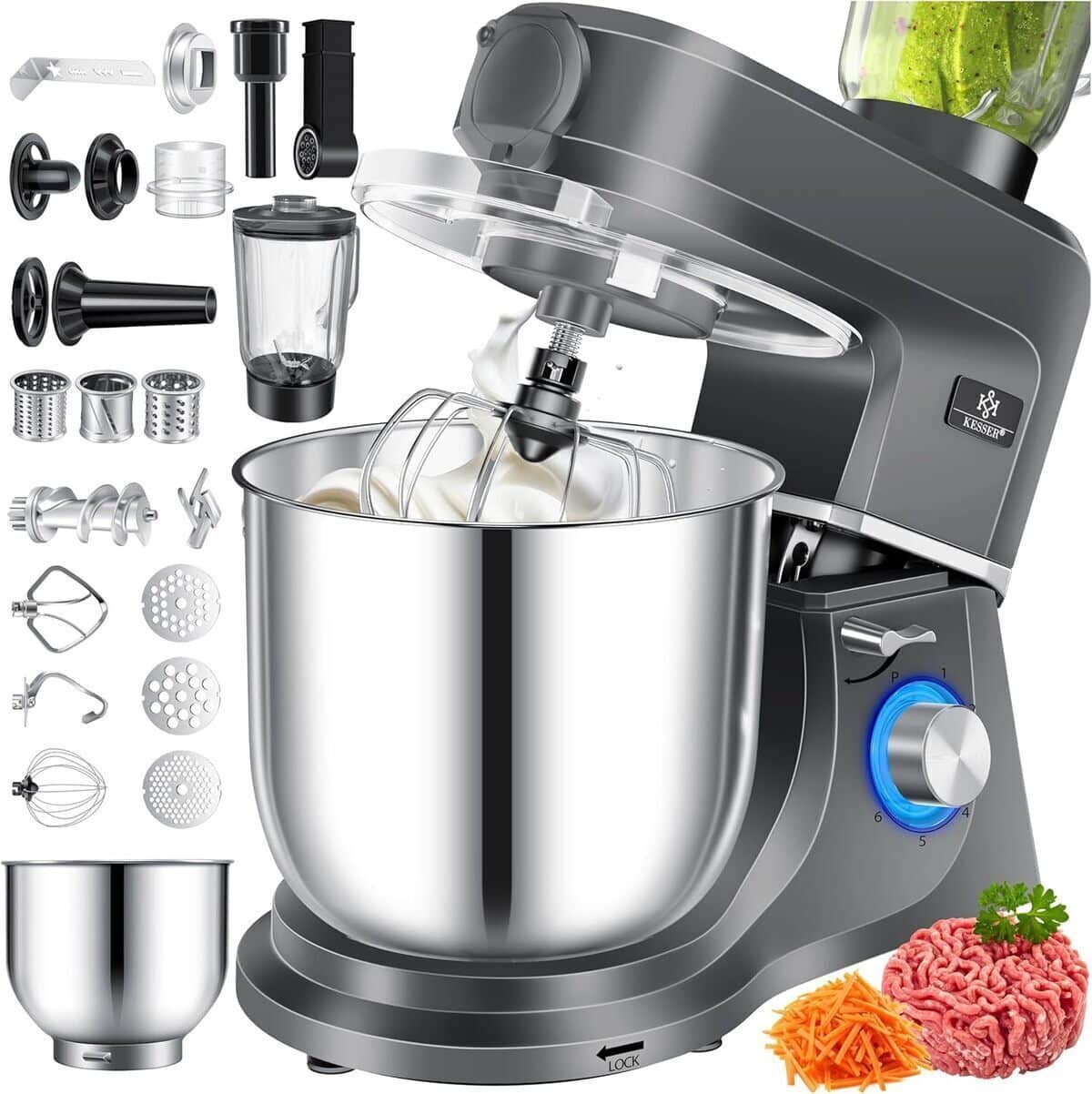 Test du robot de cuisine Kesser K-KM 3000 : performance et polyvalence