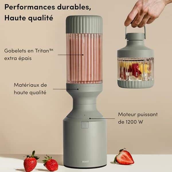 Découvrez notre test détaillé du beast blender smoothie 1200W : performances, praticité et qualité. Avis complet pour bien choisir votre blender de cuisine. 