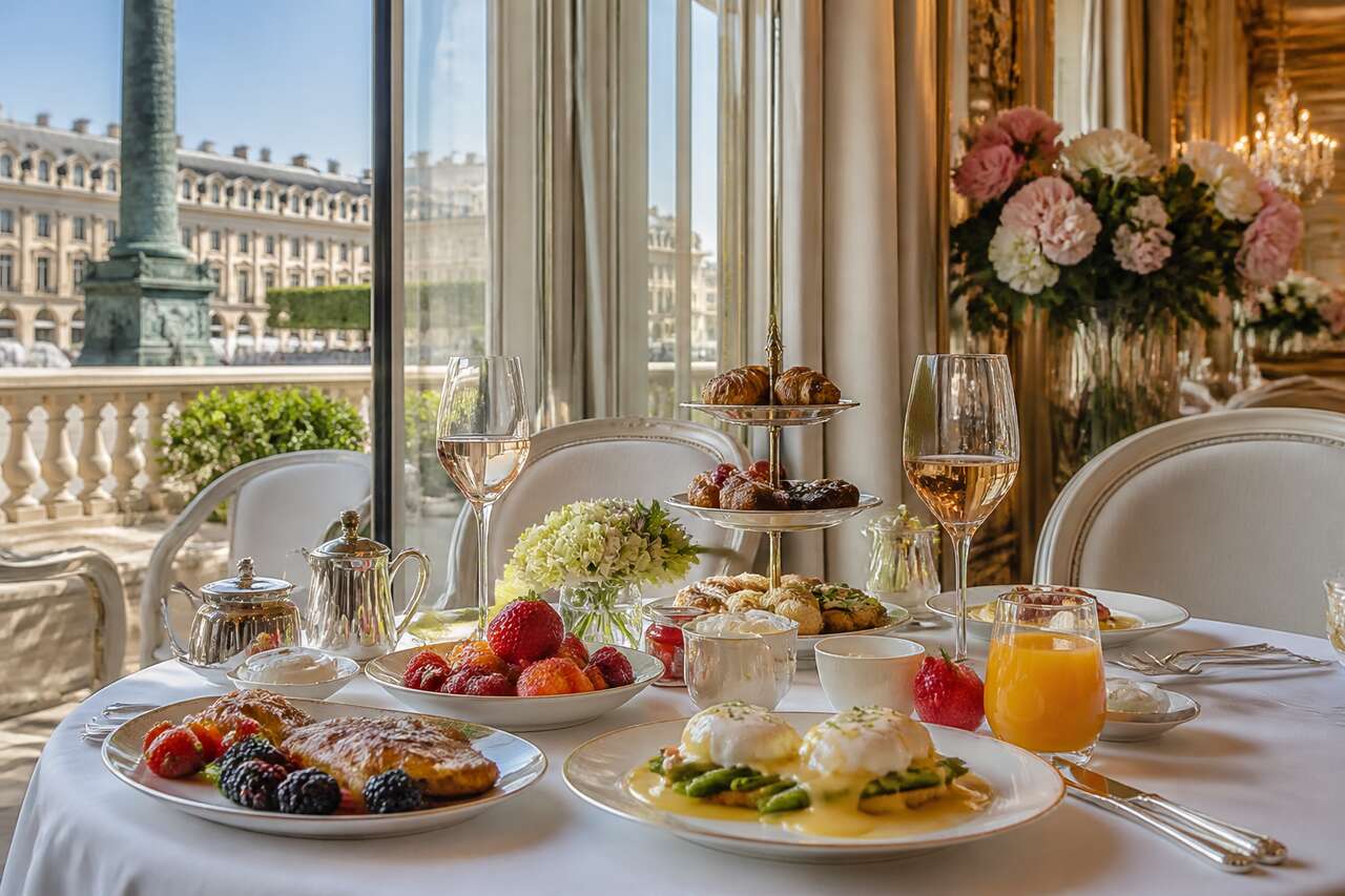 Le brunch du Meurice à Paris : une expérience gastronomique d'exception
