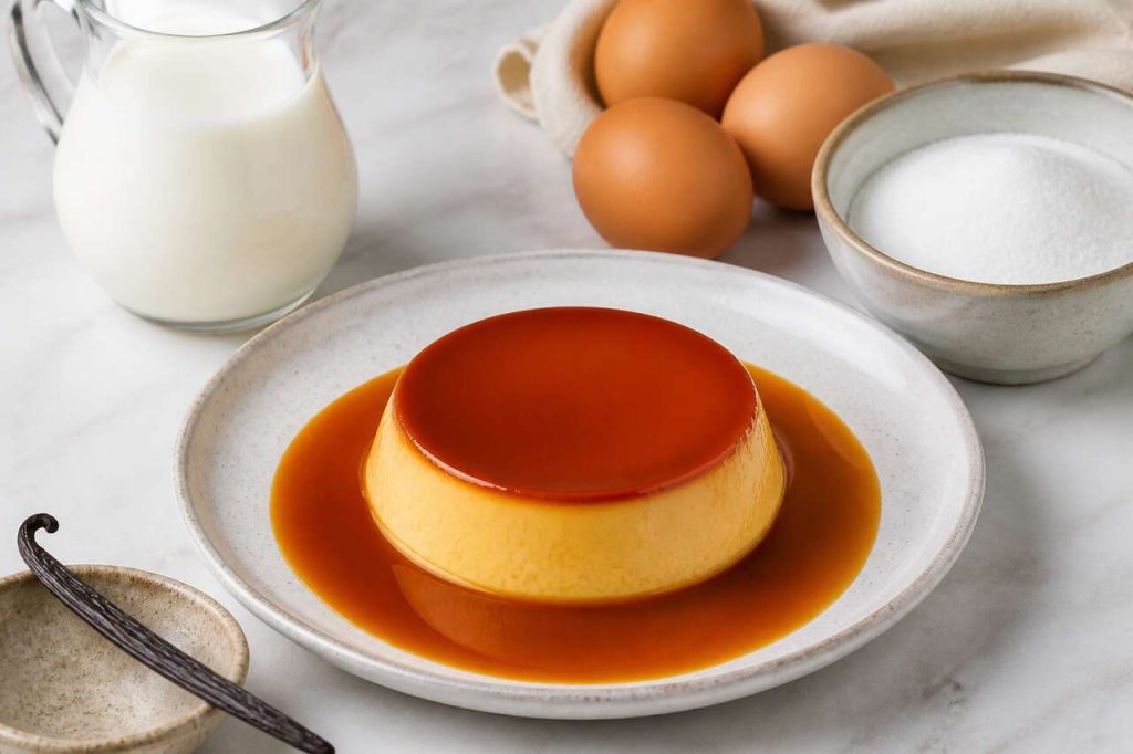 Crème caramel : recette facile et onctueuse