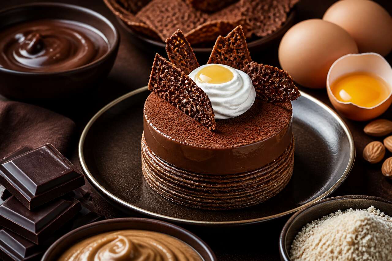 Recette du royal au chocolat (trianon)