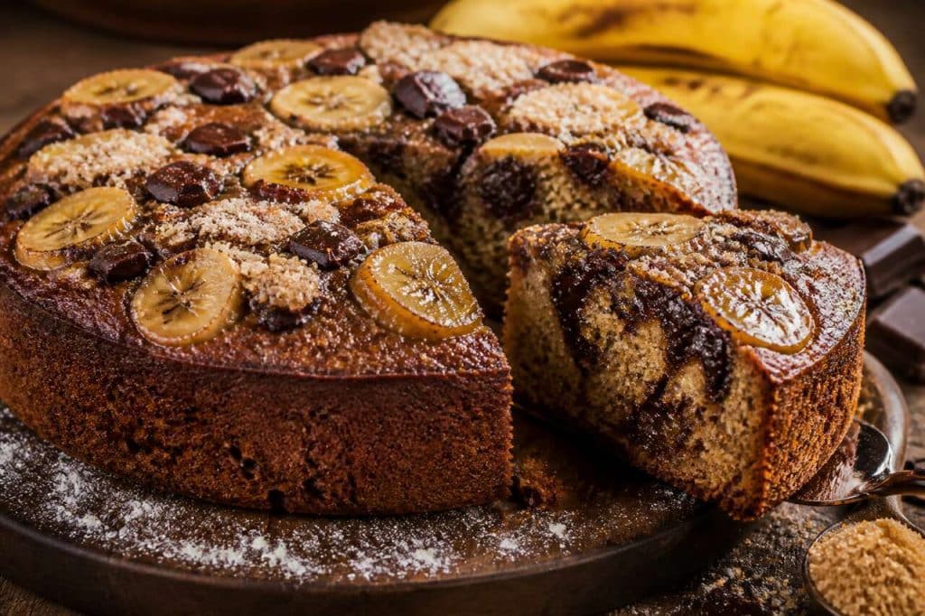 Gâteau banane-chocolat moelleux et facile : la recette inratable