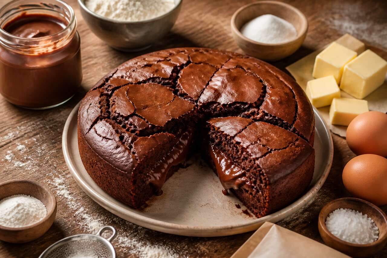 Recette inratable : préparez le gâteau nutella fondant parfait