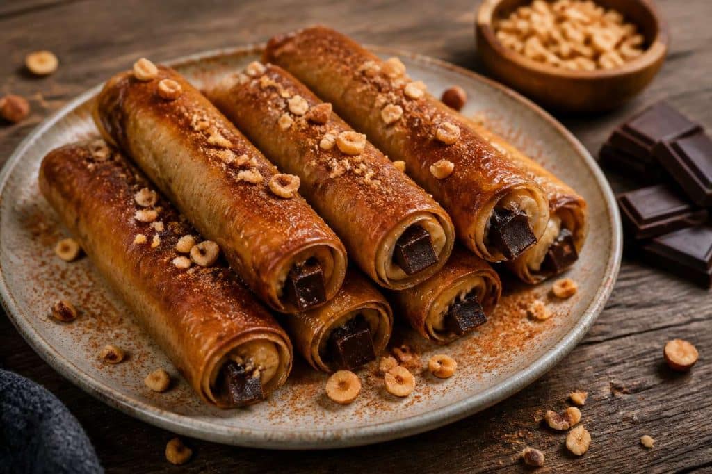 Recette de fingers banane chocolat croustillants et gourmands