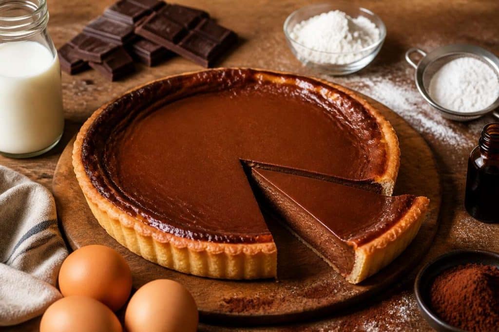 La meilleure recette de flan pâtissier au chocolat