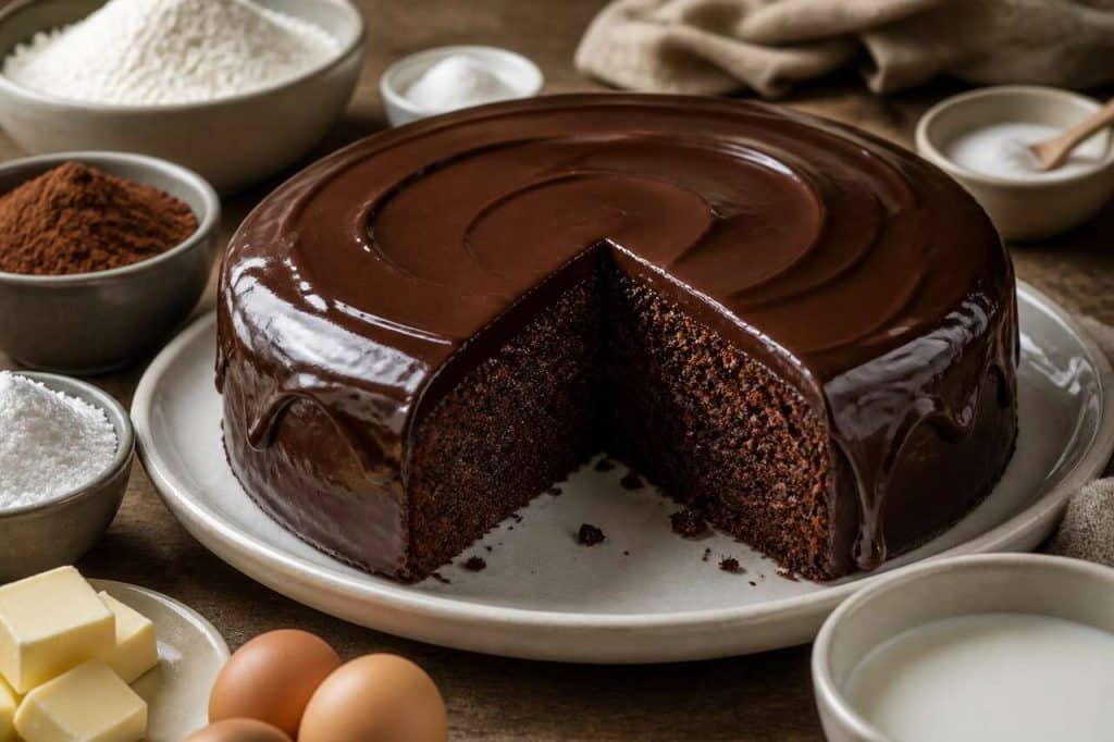 Recette de gâteau au chocolat en poudre facile et rapide