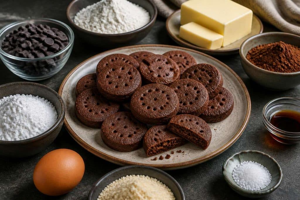 Recette de petits sablés au chocolat