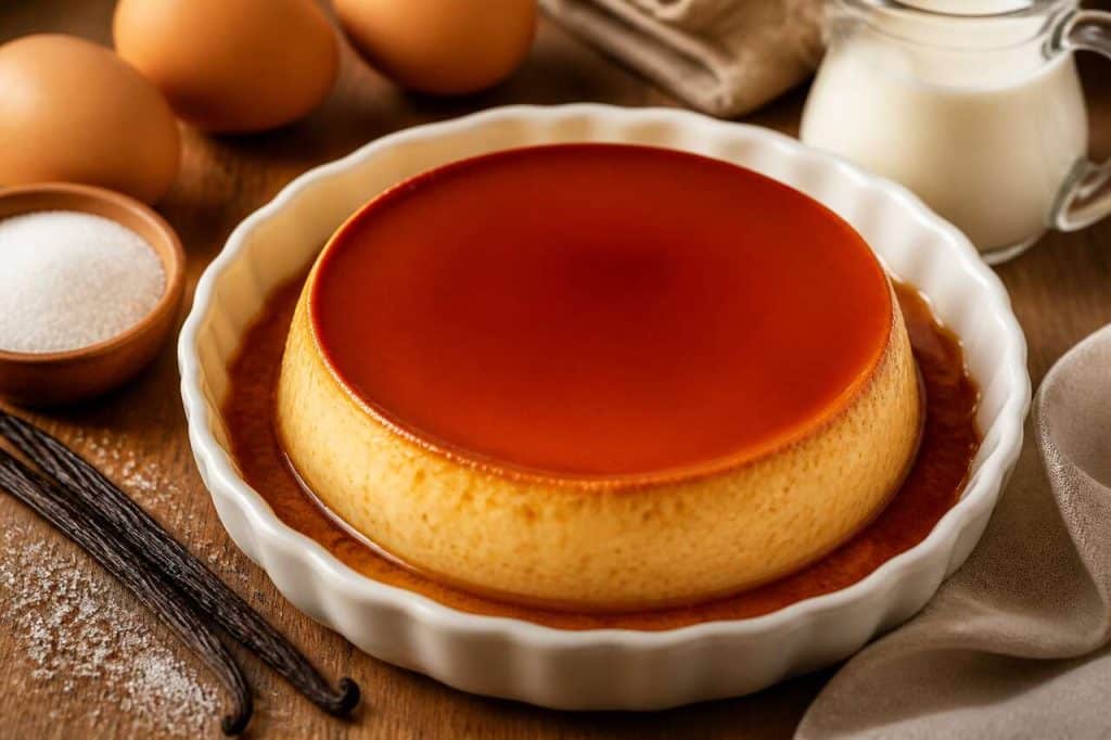 Recette de la crème caramel maison onctueuse et facile