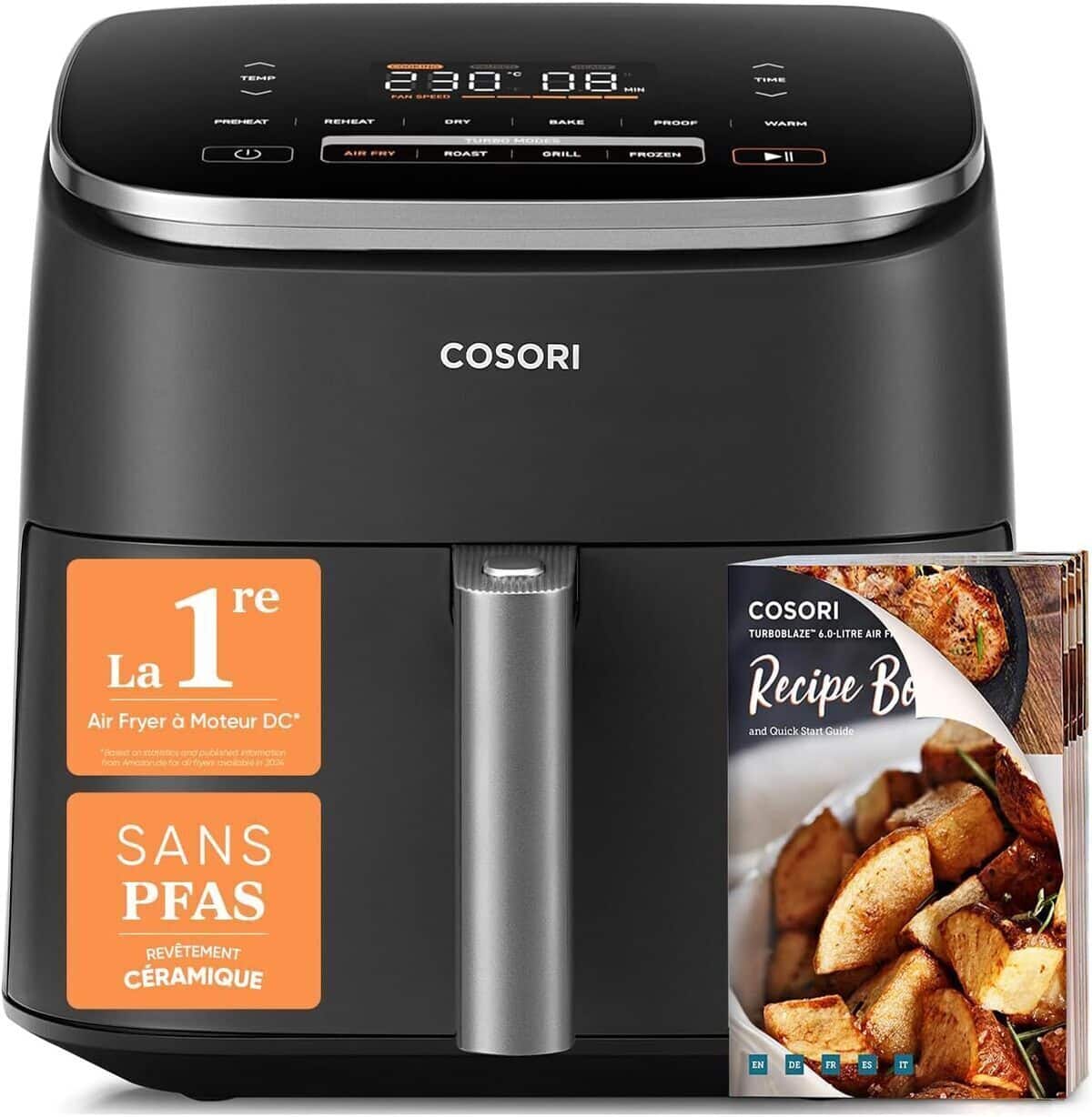 Test de la COSORI Air Fryer Turboblaze : performance et économie d'énergie