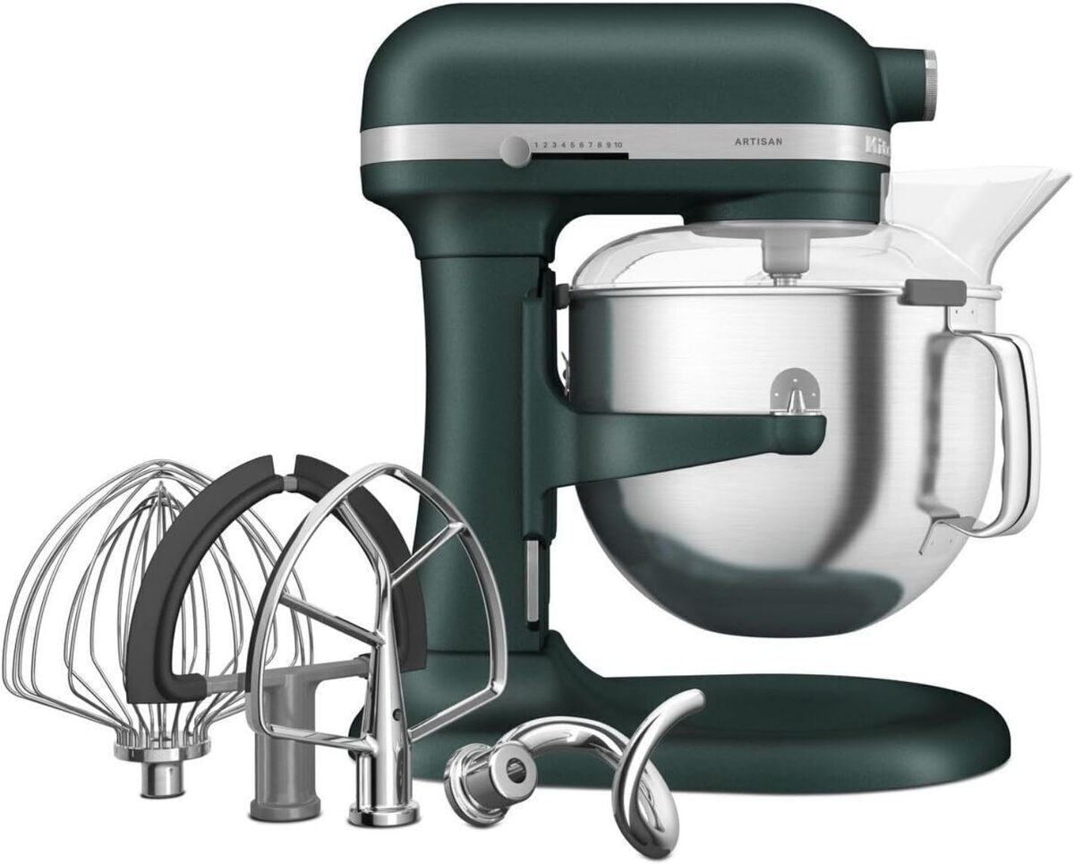 Test du robot pâtissier KitchenAid artisan pebbled palm