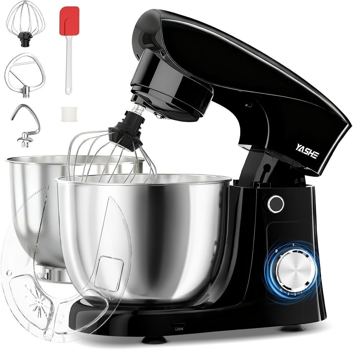 Test du robot pâtissier Yashe 1500W : puissance et polyvalence
