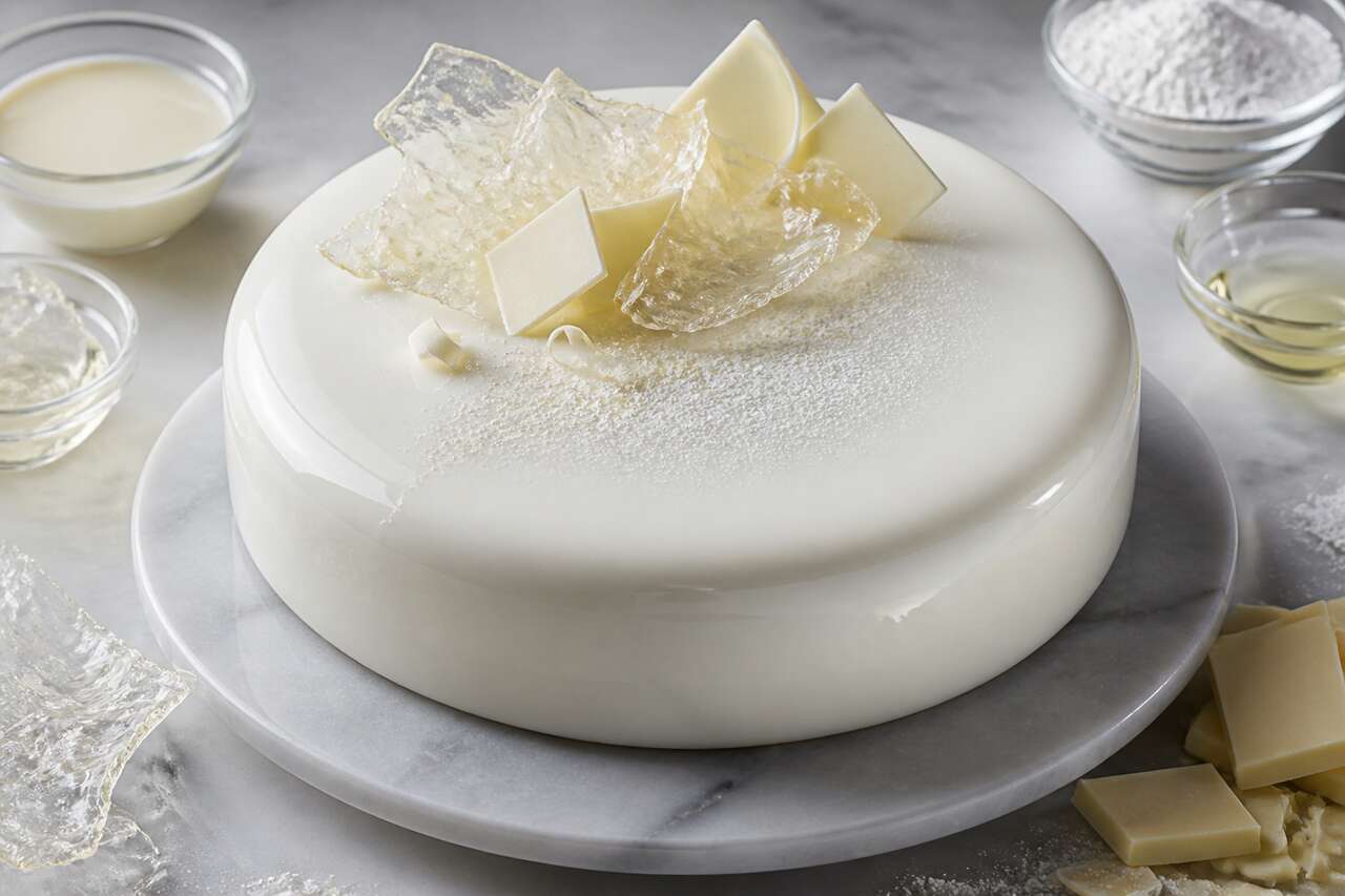Recette du glaçage miroir blanc brillant et parfait