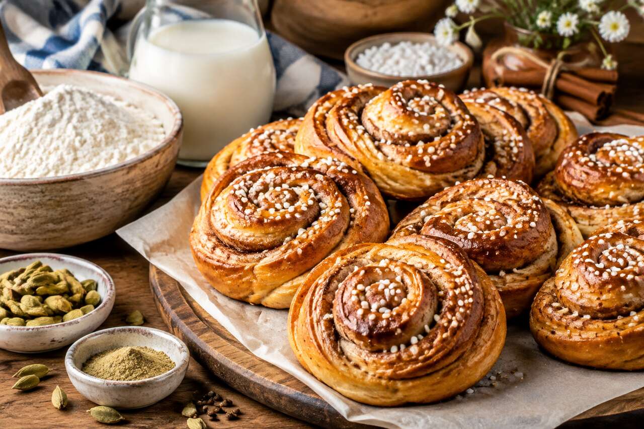 Recette des kanelbullar, les brioches suédoises à la cannelle