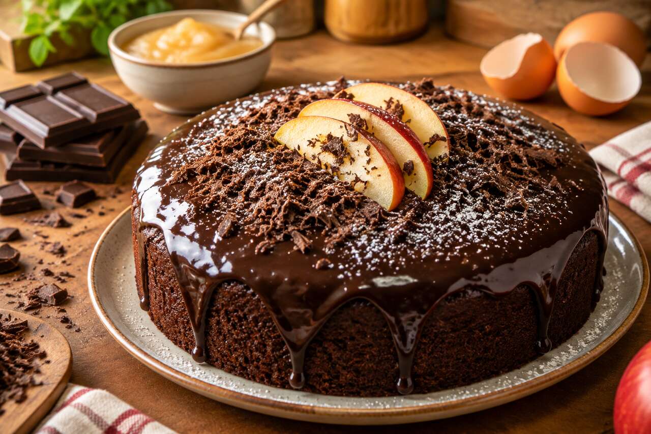 Gâteau au chocolat sans beurre : la recette légère et gourmande