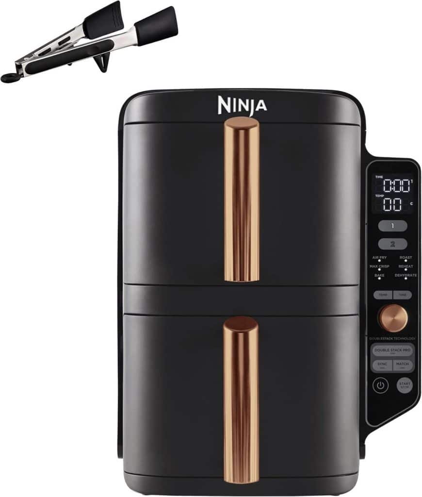Test : friteuse à air Ninja Double Stack XL 9, 5 L, 6-en-1, avis complet