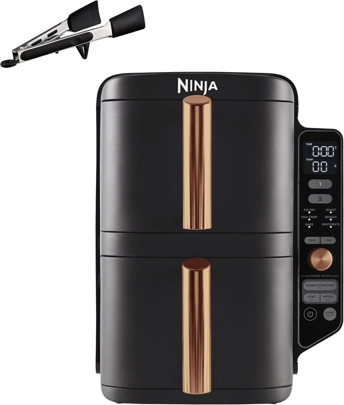 Test : friteuse à air Ninja Double Stack XL 9, 5 L, 6-en-1, avis complet