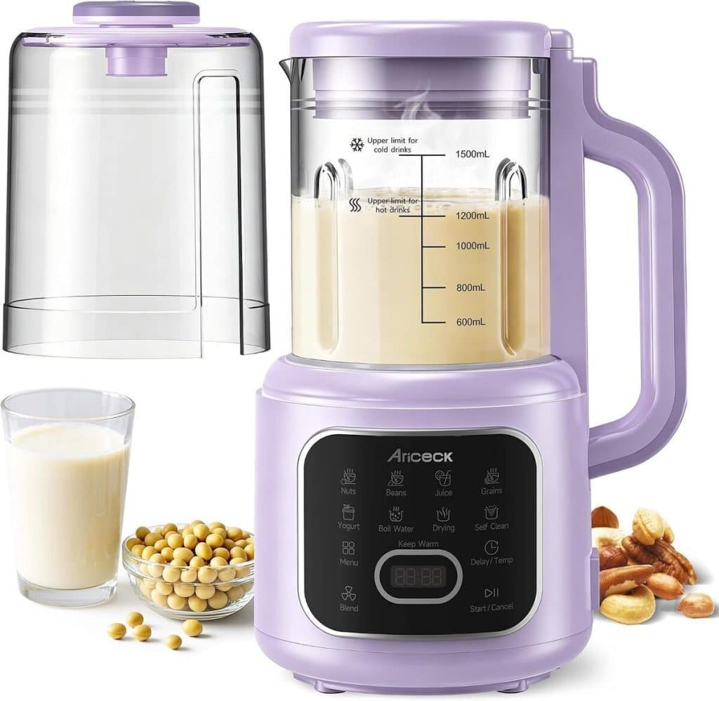 Test : machine à lait végétaux Ariceck N4 7-en-1