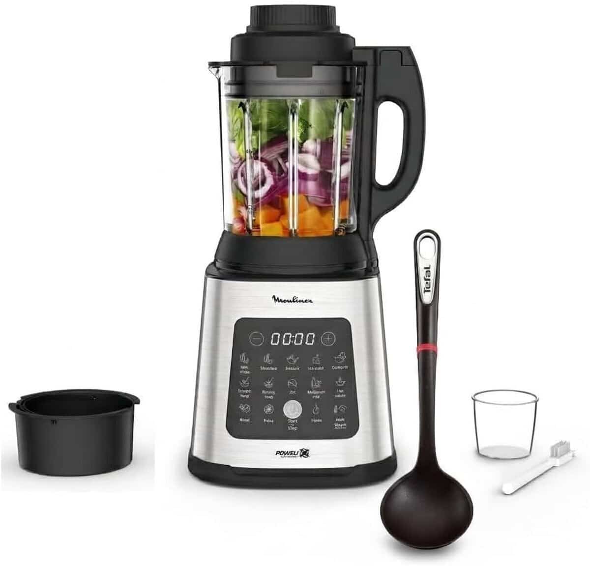 Test moulinex Perfectmix Cook : blender chauffant 1400 W, 10 programmes auto