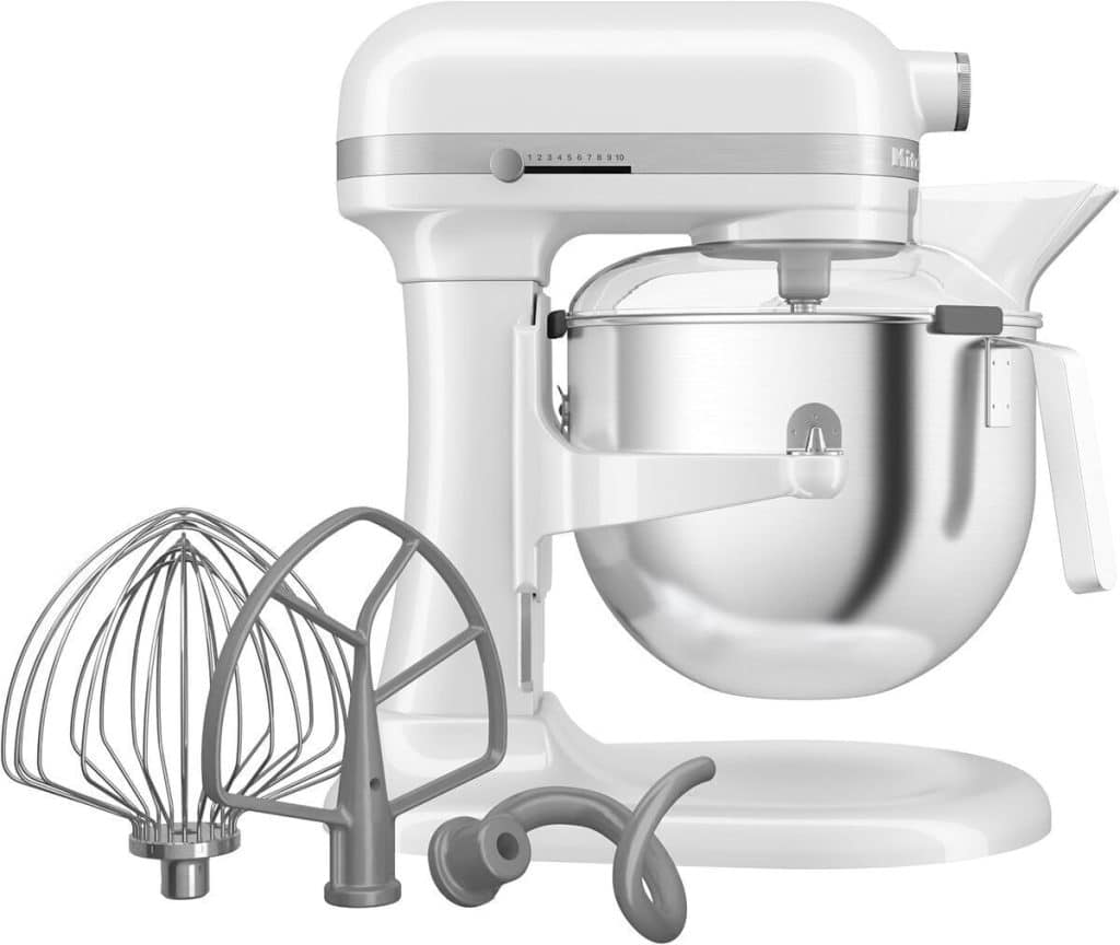 Test : robot pâtissier kitchenaid heavy duty 6, 6l blanc
