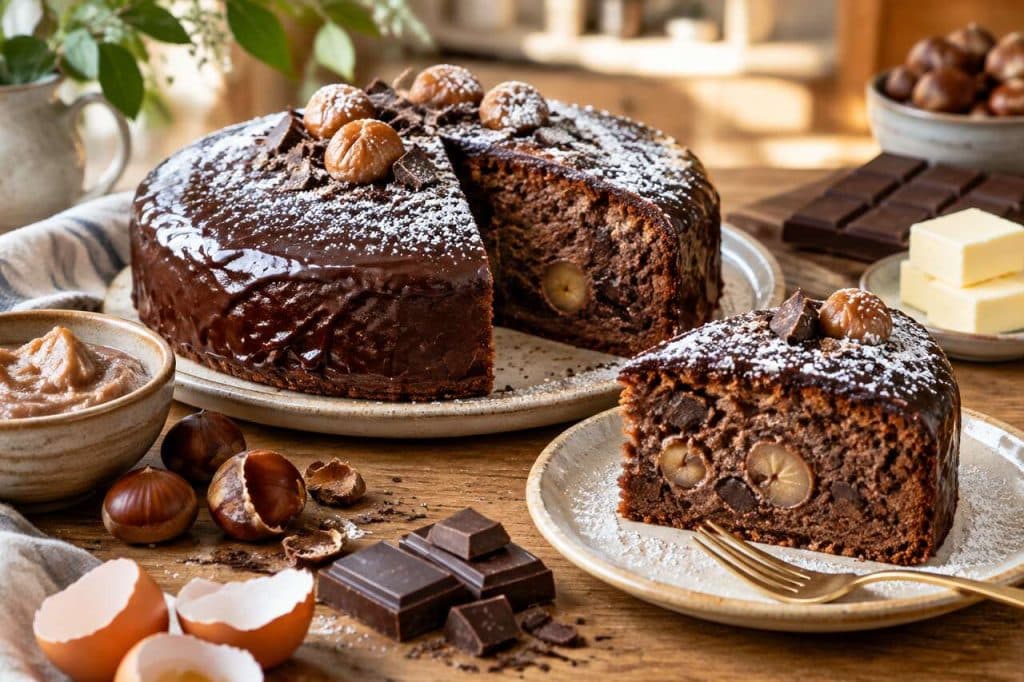 Gâteau crème de marron chocolat : la recette irrésistible pour gourmands